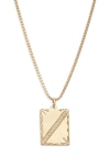 Child Of Wild Luca Pendant Necklace In Gold