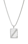 Child Of Wild Luca Pendant Necklace In Silver