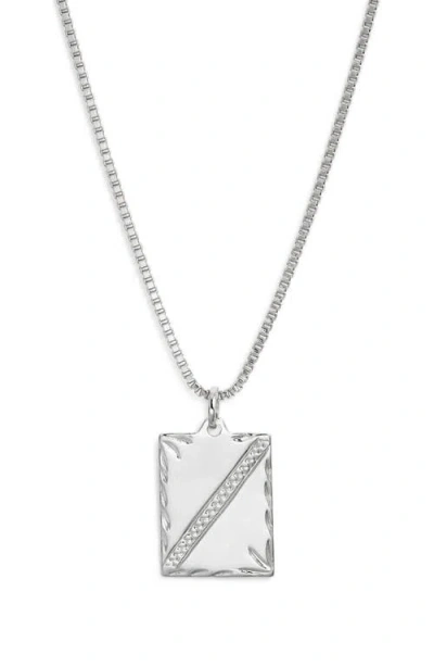 Child Of Wild Luca Pendant Necklace In Metallic