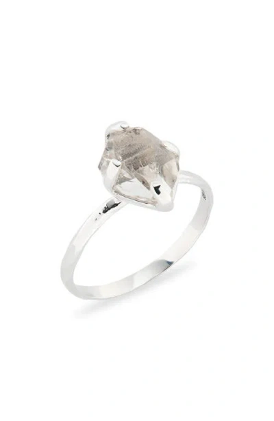 Child Of Wild Mohawk River Herkimer Ring In Metallic