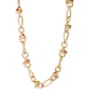 Child Of Wild Nefertari Chain Necklace In Gold