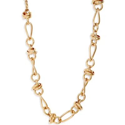Child Of Wild Nefertari Chain Necklace In Gold