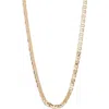 Child Of Wild Rhapsody Thick Mariner Chain Necklace In Gold