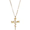 Child Of Wild Rosa Sacra Pendant Necklace In Gold