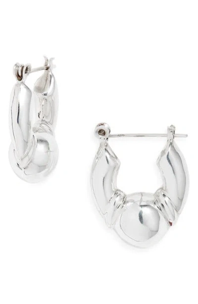 Child Of Wild Sairee Hoop Earrings In Metallic
