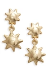 Child Of Wild Solana Drop Earrings In Gold