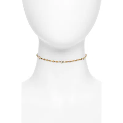 Child Of Wild The Tamara Choker Necklace In Gold