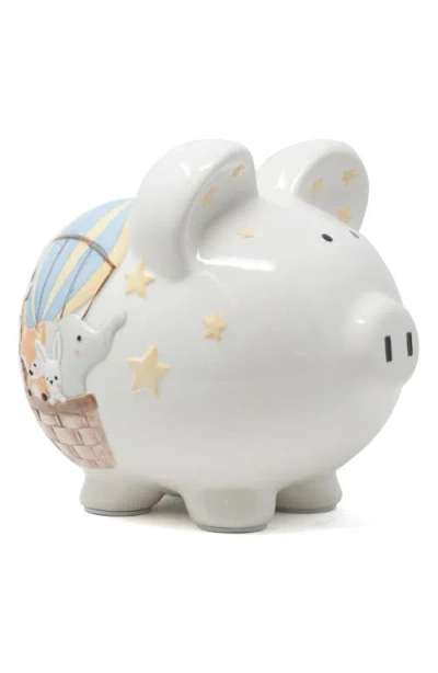 Child To Cherish Kids'  Hot Air Balloon Ceramic Piggy Bank