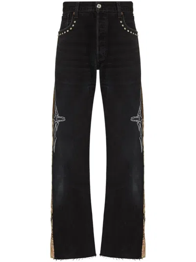 Childern Of The Discordance Black Side Band Denim Jeans