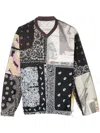 Childern Of The Discordance Printed Bandana Sweatshirt In Multi
