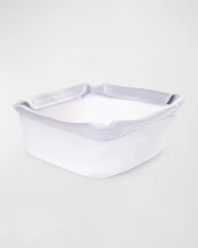 Childhome Kid's Evolu Mesh Storage Basket In White