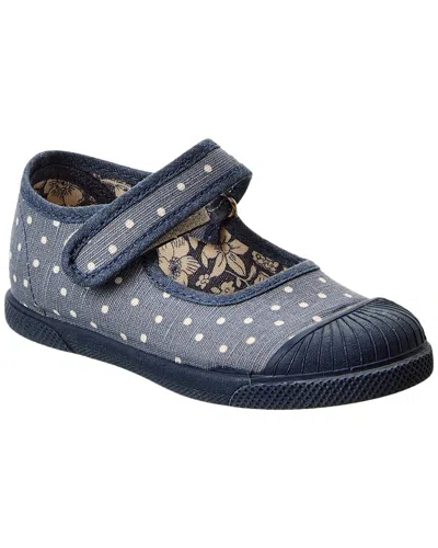 Children Chic Kids' Childrenchic Canvas Mary Jane In Blue