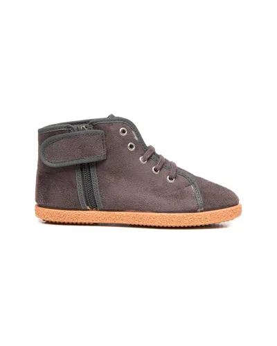 Children Chic Childrenchic Mcalister Suede Bootie In Gray