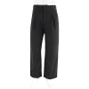 CHILDREN OF DISCORDANCE CHILDREN OF DISCORDANCE BLACK EMBROIDERED WIDE-LEG TROUSERS
