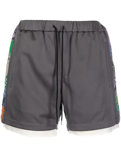 Children Of The Discordance Bandana Print Shorts