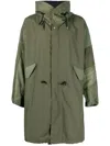 Children Of The Discordance Drawstring-hood Parka Coat