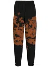 Children Of The Discordance Logo-print Cotton-blend Track Pants In Black