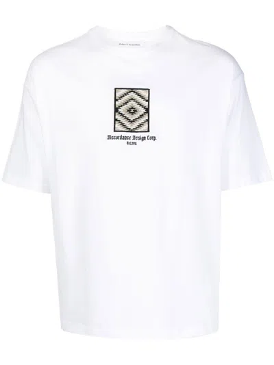 Children Of The Discordance Logo-print T-shirt In White