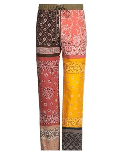 Children Of The Discordance Man Pants Brown Size 2 Cotton In Multi