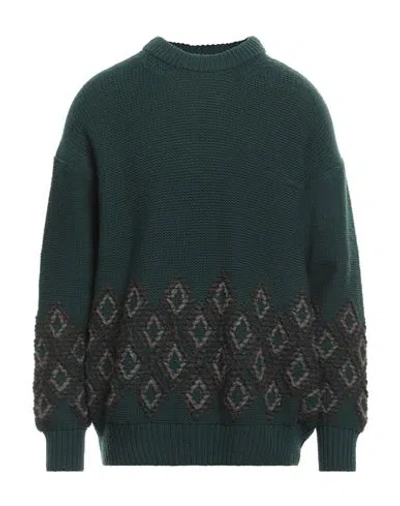 Children Of The Discordance Man Sweater Dark Green Size 3 Wool