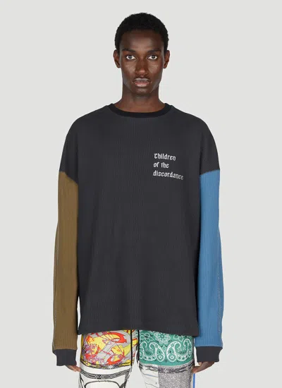 Children Of The Discordance Panelled Sweatshirt In Multi