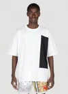 Children Of The Discordance Graphic-print Patchwork T-shirt In White