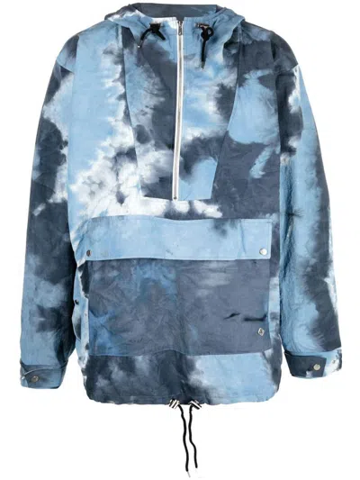 Children Of The Discordance Tie-dye Print Anorak Jacket