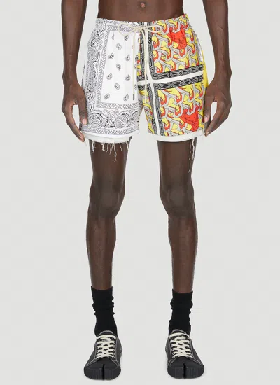 Children Of The Discordance × Yagi Bandana Shorts In Multi
