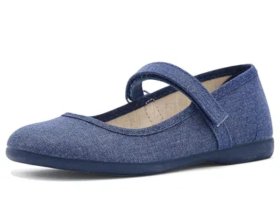 Childrenchic Alma (infant/toddler/little Kid/big Kid) Girls Shoes Denim Blue: Eu 23 (us 7 Toddler) M