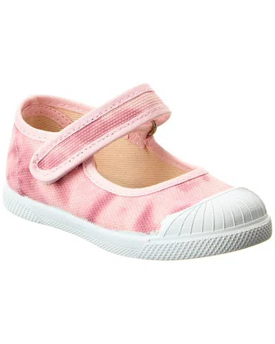 Childrenchic Canvas Mary Jane Sneaker In Pink