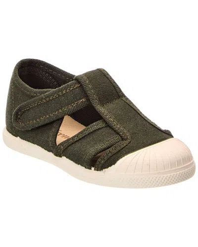Childrenchic Captoe Sandal Sneaker In Green