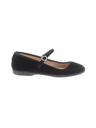 Pre-owned Childrenchic Kids' Flats In Black