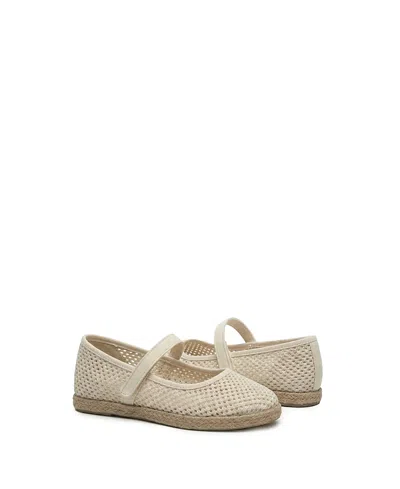 Childrenchic Girls' Harper Mary Janes - Baby, Toddler, Little Kid, Big Kid In Neutral