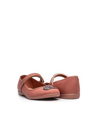 Childrenchic Girls' Taylor Mary Janes - Baby, Toddler, Little Kid, Big Kid In Brown