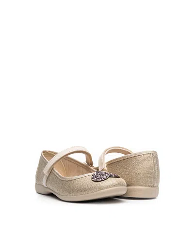 Childrenchic Girls' Taylor Mary Janes - Baby, Toddler, Little Kid, Big Kid In Gold