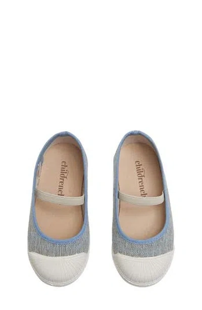 Childrenchic Kids' Coco Ballet Flat In Blue