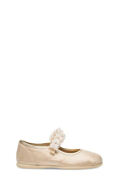 Childrenchic Kids' Flora Mary Jane Flat In White