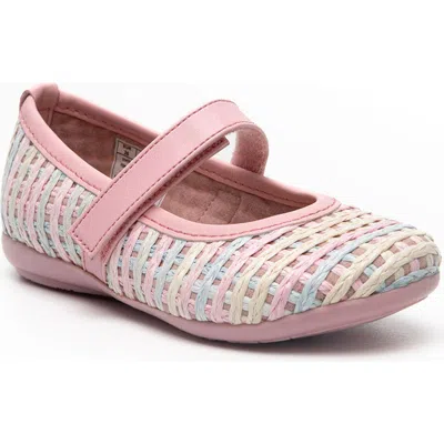 Childrenchic Kids' Iris Rainbow Mary Jane Flat In Multi