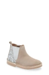Childrenchic Kids' Olivia Chelsea Boot In Taupe