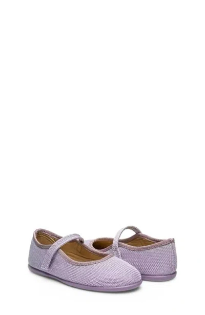 Childrenchic Kids' Pia Mary Jane Flat In Purple