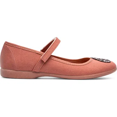 Childrenchic Kids' Taylor Mary Jane Flat In Pink