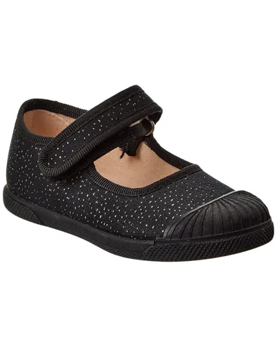 Childrenchic Mary Jane Captoe Sneaker In Black