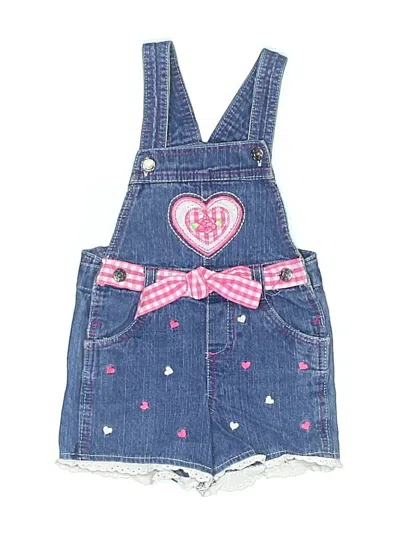 Pre-owned Children's Apparel Network Kids' Overall Shorts In Blue