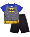 Children's Apparel Network Preschool Gray Batman T-shirt And Shorts Set In Gray