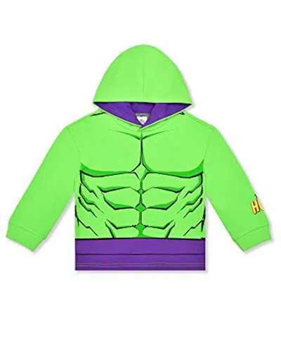 Children's Apparel Network Kids' Preschool Green Hulk Pullover Hoodie