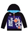 Children's Apparel Network Toddler Black Space Jam Graphic Pullover Hoodie In Black
