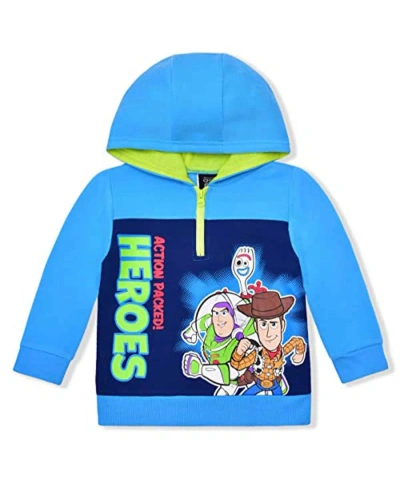 Children's Apparel Network Babies' Toddler Blue Toy Story Graphic Pullover Hoodie