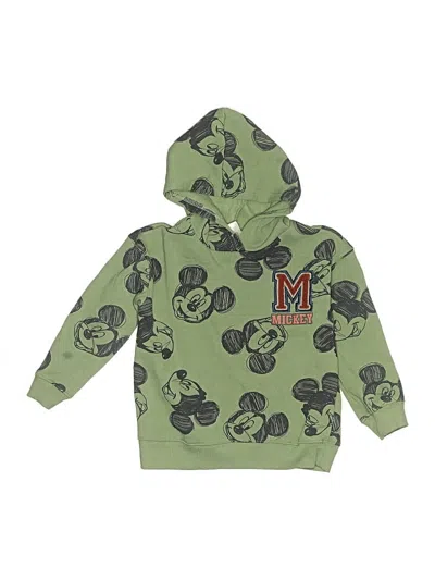 Pre-owned Children's Apparel Network Kids' Zip Up Hoodie In Green