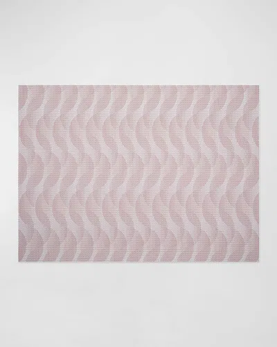Chilewich Arc Indoor/outdoor Rug In Pink