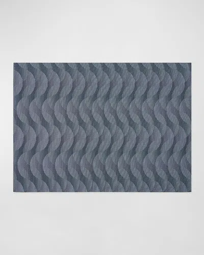 Chilewich Arc Indoor/outdoor Runner, 2' X 6' In Indigo